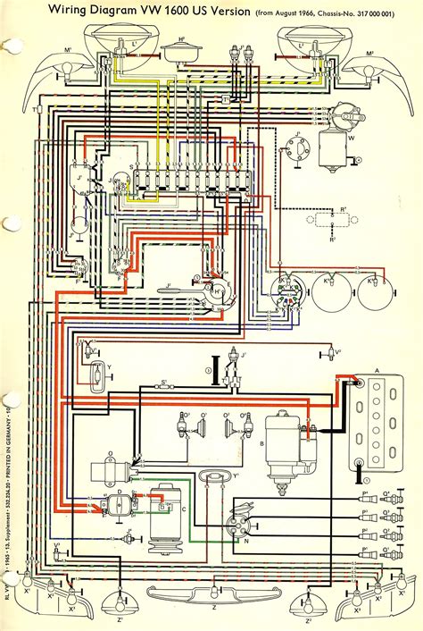1600 vw engine wiring diagram 